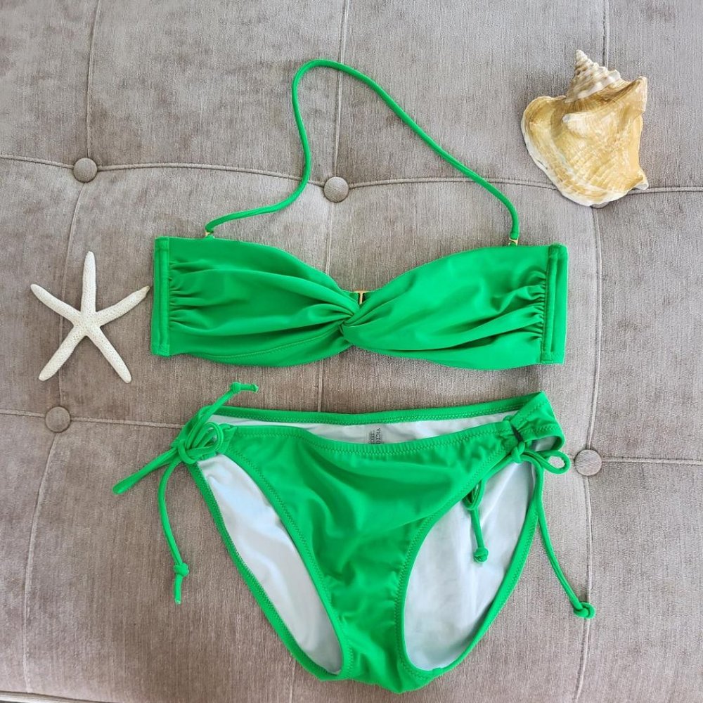 Sexy Victoria Secret String Bikini Medium Gorgeous Green